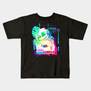 Marshmello Modern // Glitch Series Kids T-Shirt